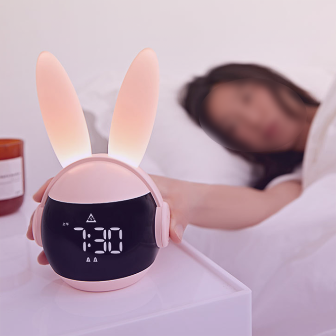 중국구매대행 추천 토끼 시계 무드 등