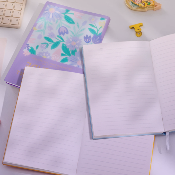 중국구매대행 추천 유화 그림 가죽 노트