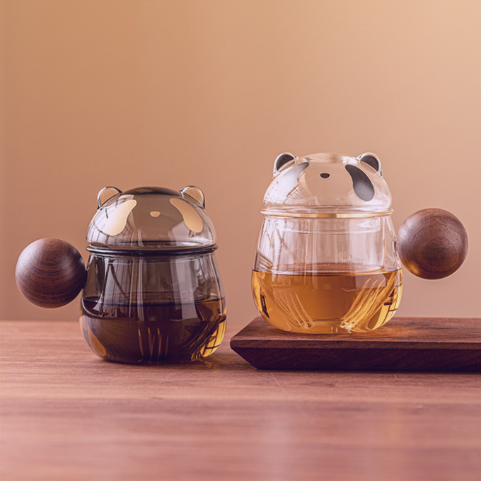 중국구매대행 추천 팬더 유리 티컵